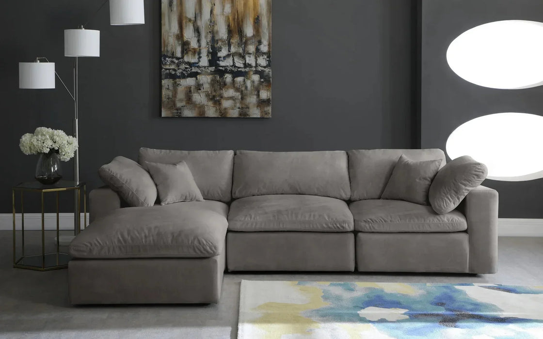 Comfy 3-Seater Modular Universal Corner Sofa with Feather Filled