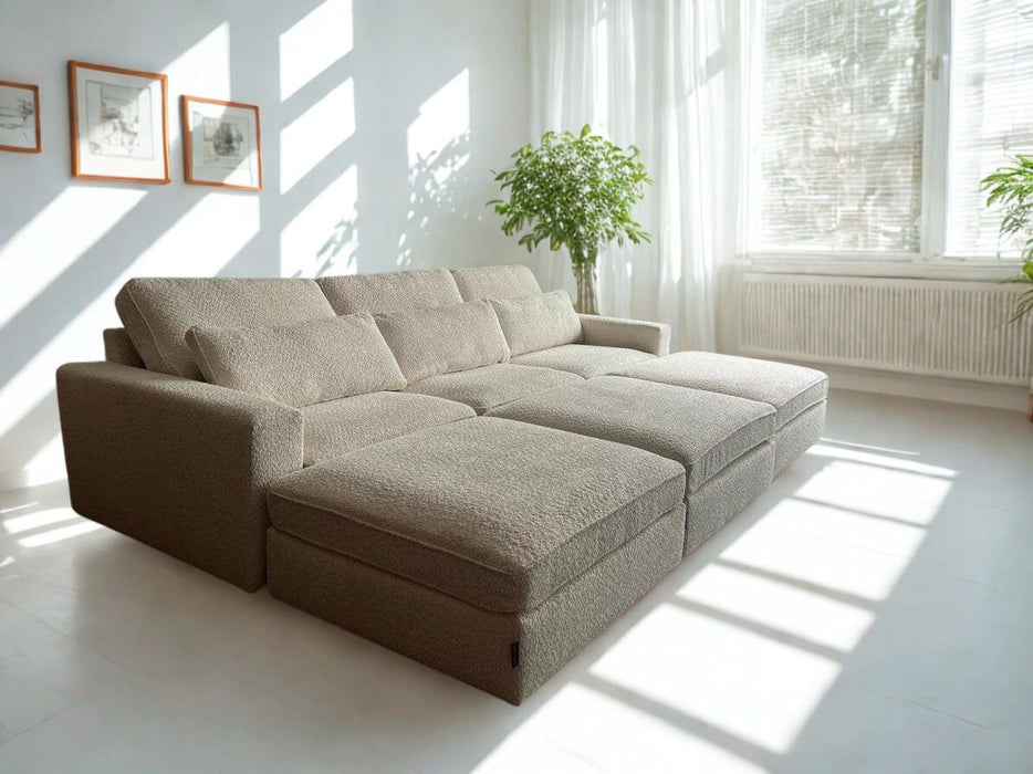 Hatch Cinema Couch Large - Boucle