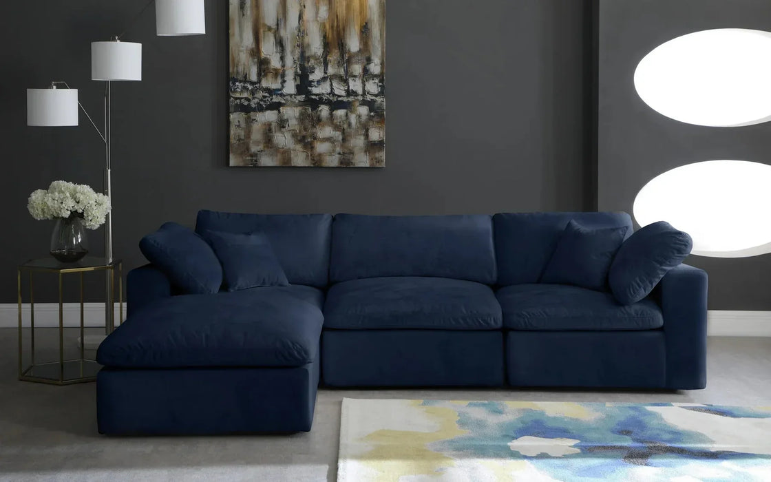 Comfy 3-Seater Modular Universal Corner Sofa with Feather Filled