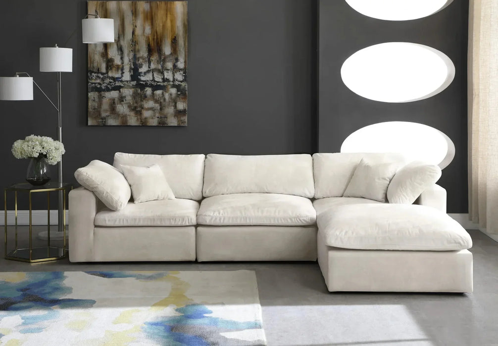 Comfy 3-Seater Modular Universal Corner Sofa with Feather Filled