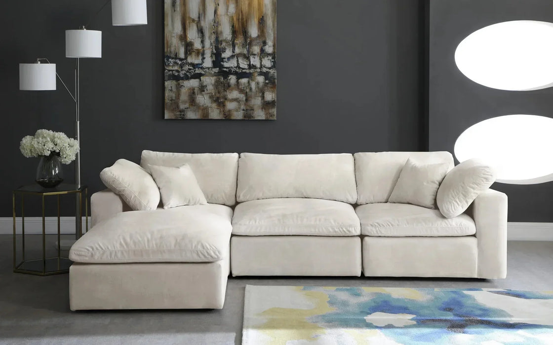 Comfy 3-Seater Modular Universal Corner Sofa with Feather Filled