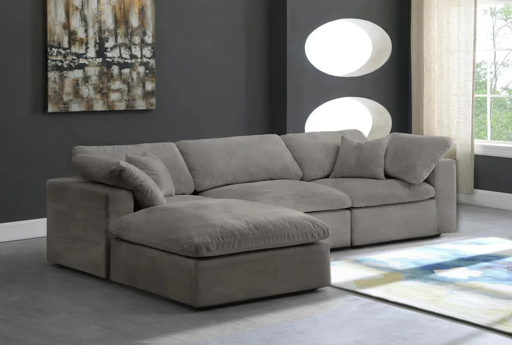 Comfy 3-Seater Modular Universal Corner Sofa with Feather Filled
