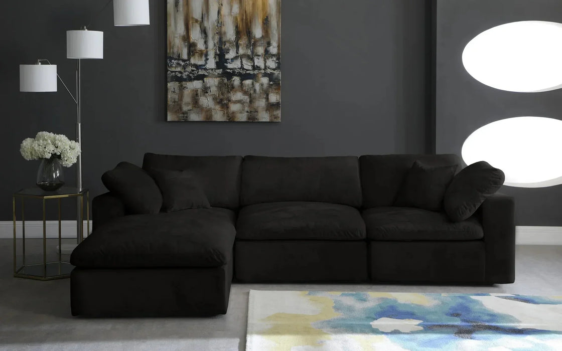 Comfy 3-Seater Modular Universal Corner Sofa with Feather Filled