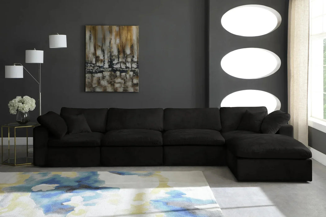 Comfy 4-Seater Modular Universal Corner Sofa with Feather Filled