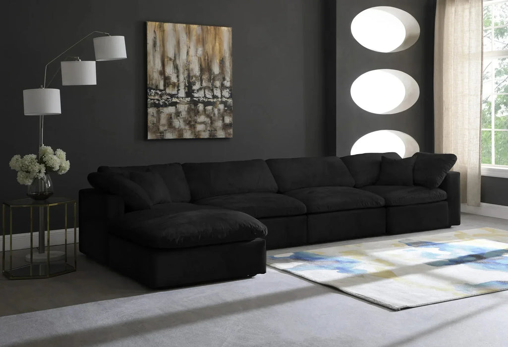 Comfy 4-Seater Modular Universal Corner Sofa with Feather Filled