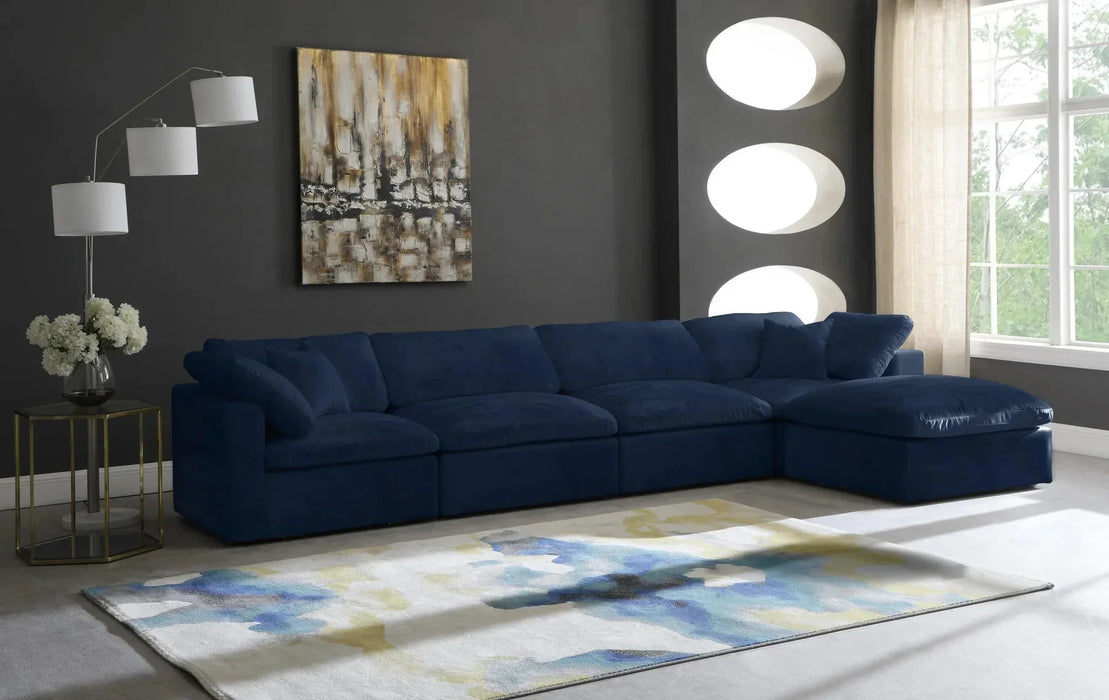Comfy 4-Seater Modular Universal Corner Sofa with Feather Filled