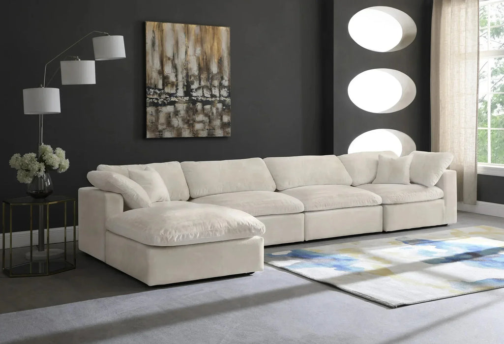 Comfy 4-Seater Modular Universal Corner Sofa with Feather Filled