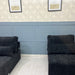 Luxury Black Storm Modular Sofa