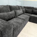 Luxury Black Storm Modular Sofa