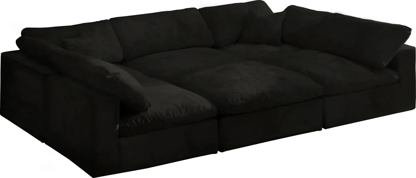 Comfy Modular Cinema Sofa Feather Filled