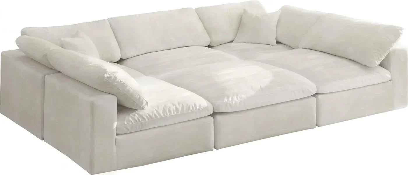 Comfy Modular Cinema Sofa Feather Filled