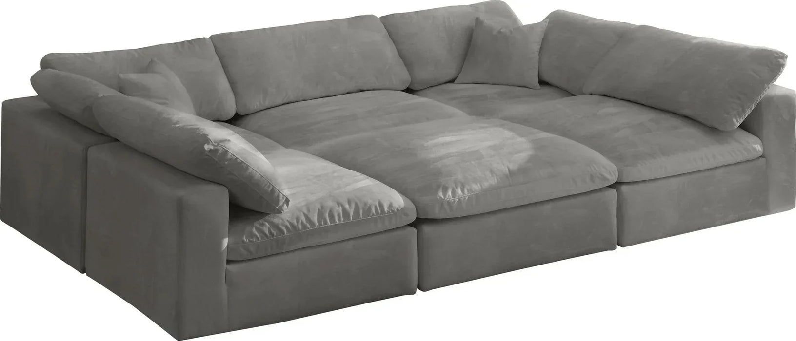 Comfy Modular Cinema Sofa Feather Filled