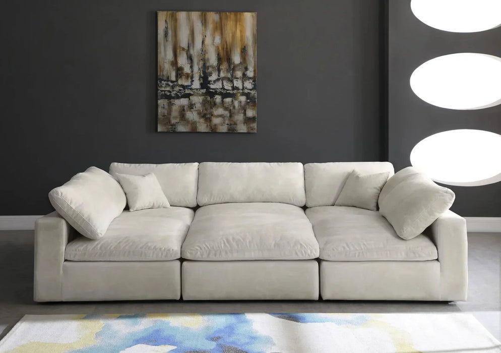 Comfy Modular Cinema Sofa Feather Filled