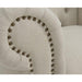 Chester buttoned Sofa Range in Linen Ivory - Couchek