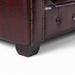 Chesterfield Leather Armchair - Oxblood - Couchek