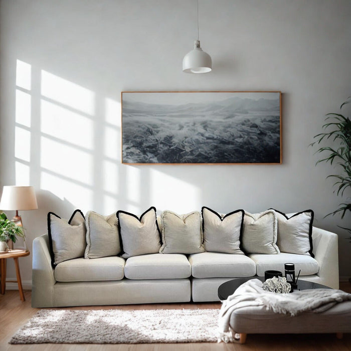 Linda Modular Velvety Sofa