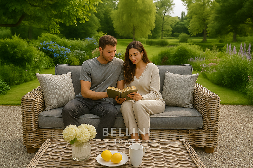 5 Seater Emerald Outdoor Sofa Set