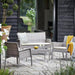 Lucia 4 Seater Rattan Effect Sofa Set - Couchek