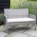 Lucia 4 Seater Rattan Effect Sofa Set - Couchek