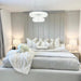 Moly Panelled Bed in Plush Velvet - Couchek