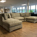 Murph U Shape Sofa in Italian Velvet - Couchek