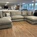 Murph U Shape Sofa in Italian Velvet - Couchek
