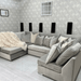 Ombre U shape Sofa - Couchek