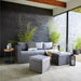 Rattan Outdoor Mini Corner Sofa Settee With Storage - Couchek