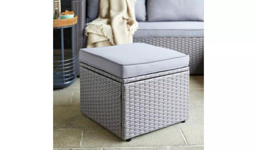 Rattan Outdoor Mini Corner Sofa Settee With Storage - Couchek