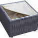 Rattan Outdoor Mini Corner Sofa Settee With Storage - Couchek