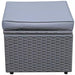 Rattan Outdoor Mini Corner Sofa Settee With Storage - Couchek