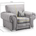 Verona Fullback Armchair - Couchek
