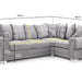 Verona Scatterback Left Facing Corner Sofa with bed - Couchek